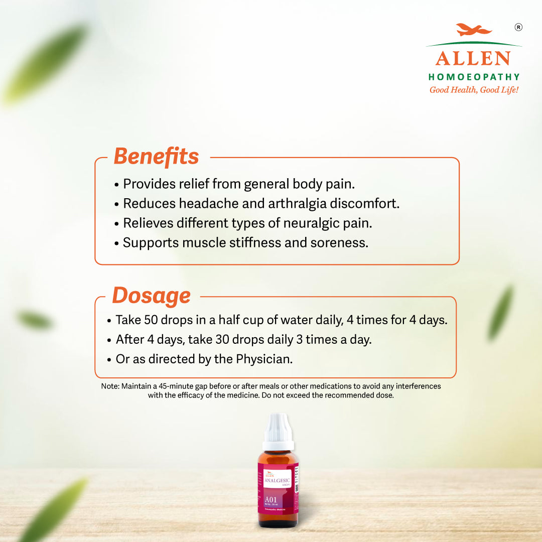A01 Analgesic Drops