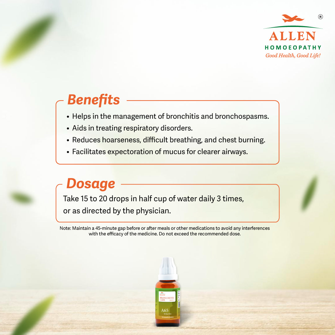 A65 Bronchitis Care Drops
