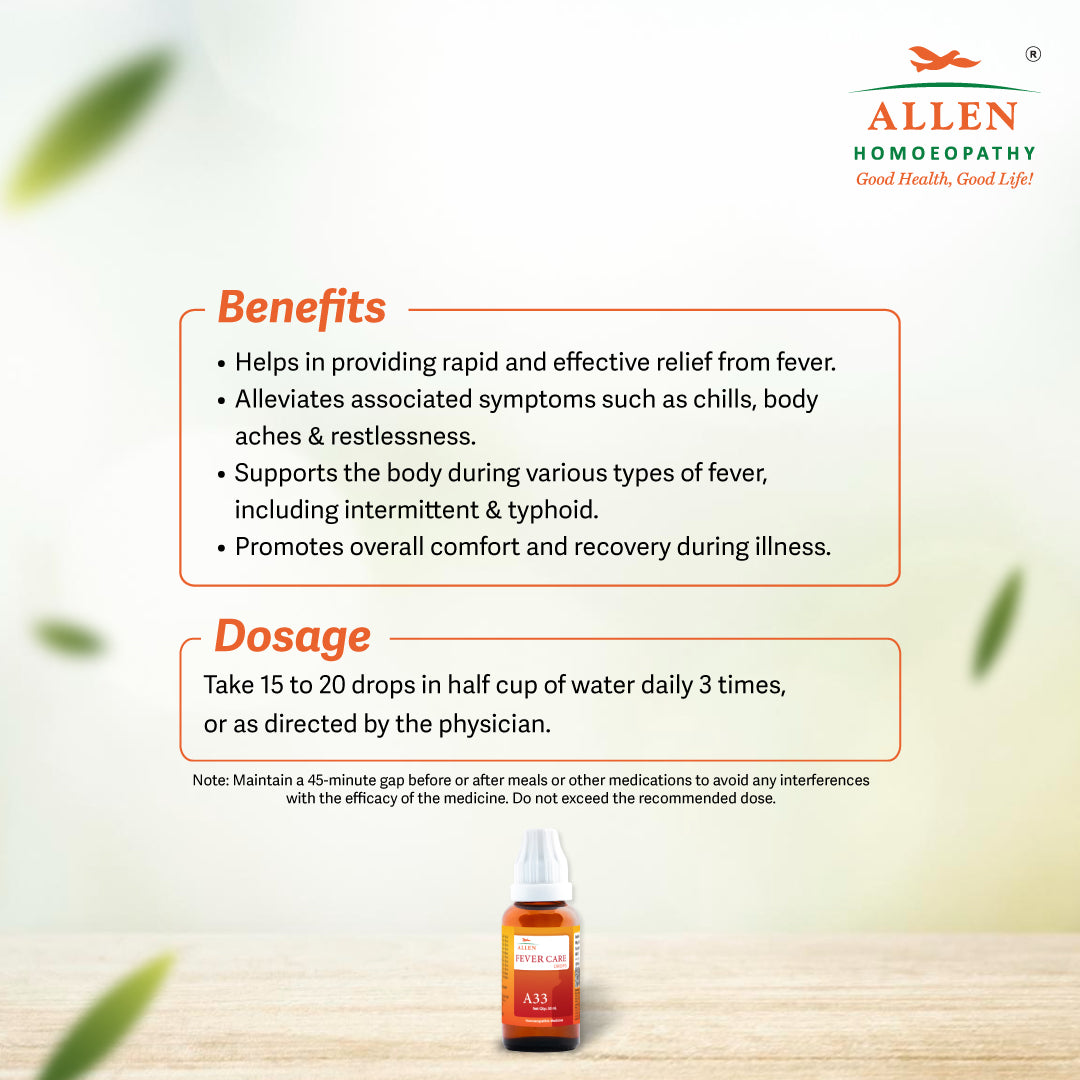 A33 Fever Care Drops