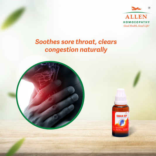 Garlo-Sep Gargling Drops - ALLEN HOMOEOPATHY