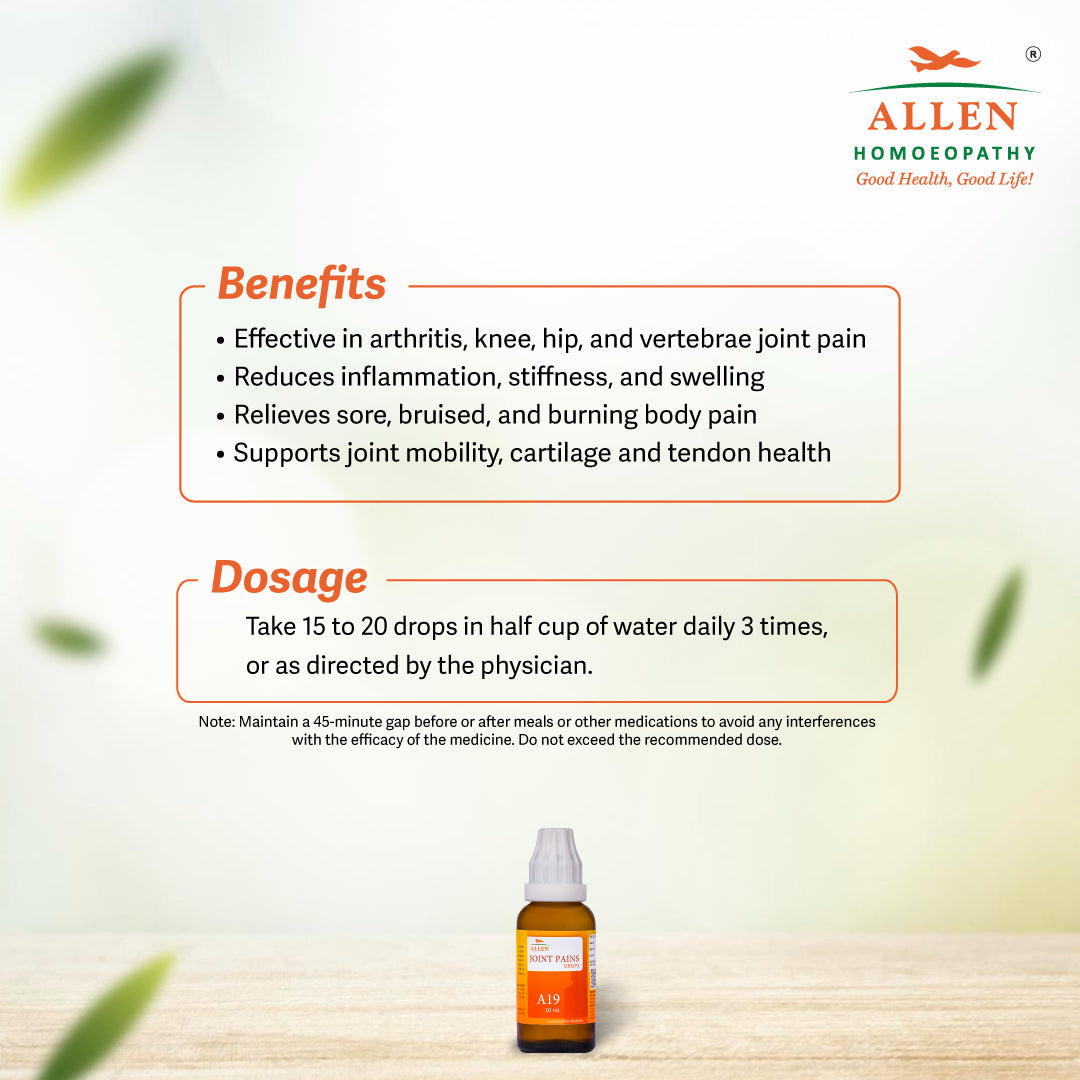 A19 Joint Pains Drops