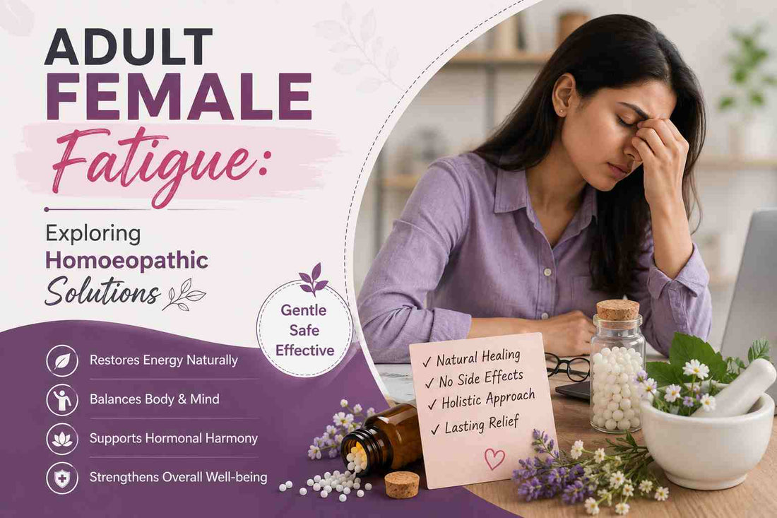 Adult Female Fatigue: Exploring Homoeopathic Solutions - ALLEN HOMOEOPATHY