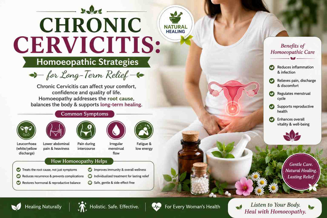 Chronic Cervicitis Homoeopathic strategies for long-term relief