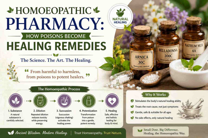 Homoeopathic Pharmacy How Poisons Become Healing Remedies