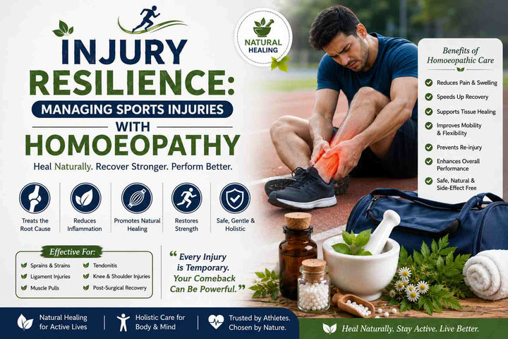 Injury Resilience: Managing Sports Injuries with Homoeopathy