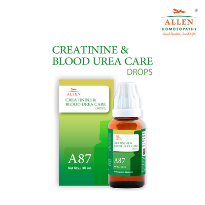 A87 Creatinine & Blood Urea Care Drops