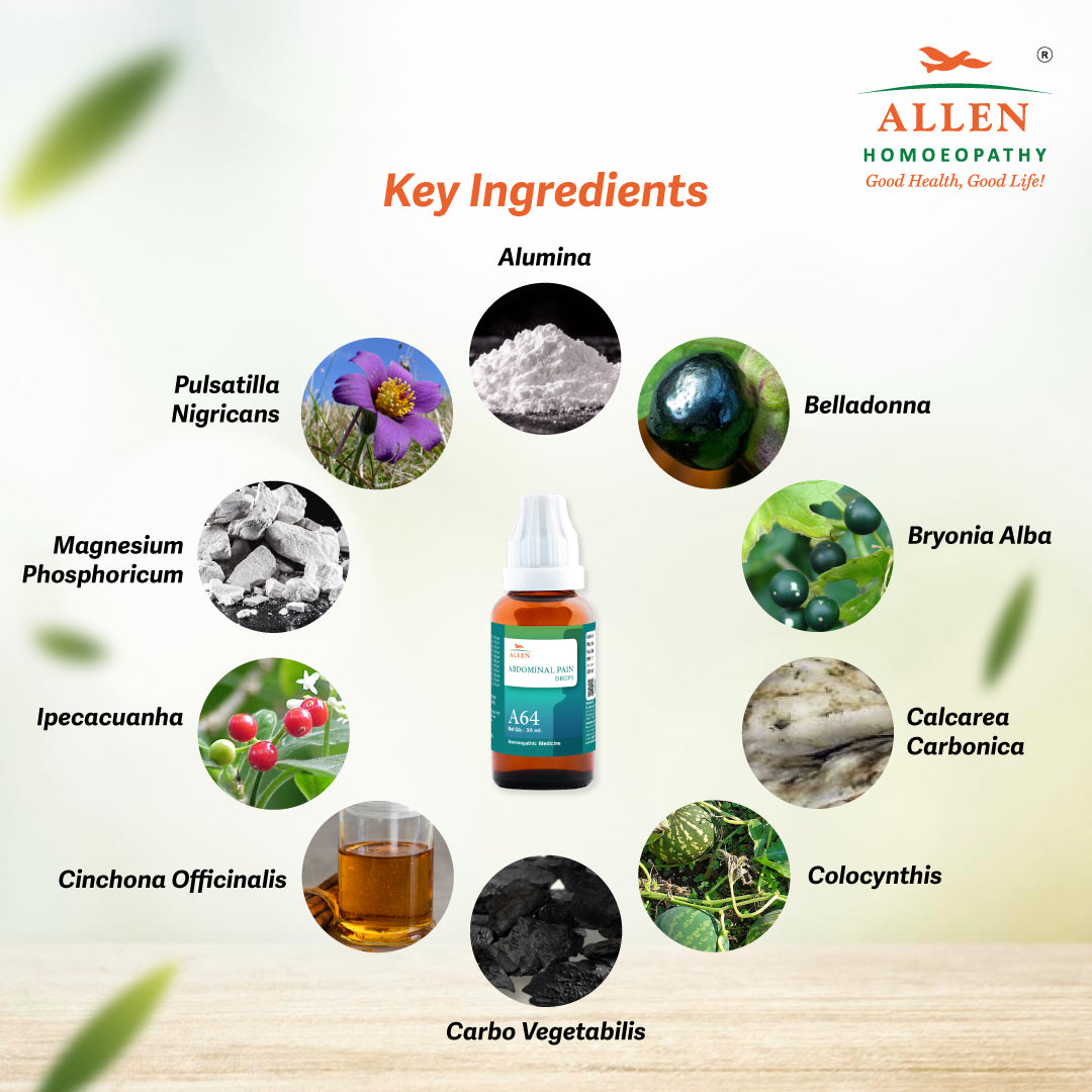 A64 Abdominal Pain Drops