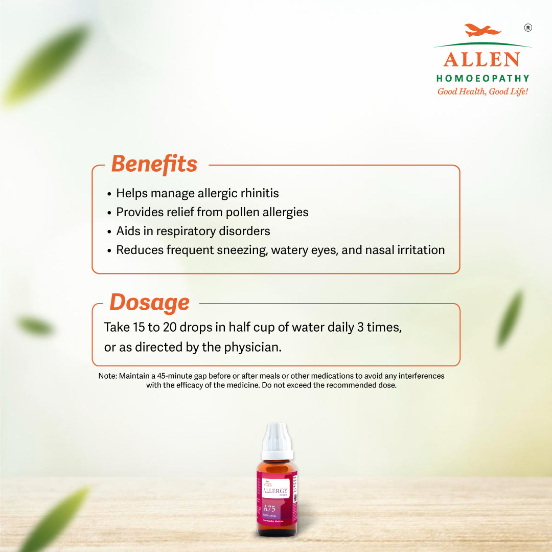 A75 Allergy Drops