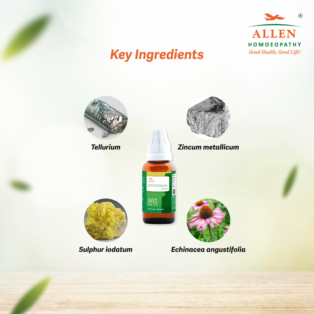 A02 Anti Fungal Drops