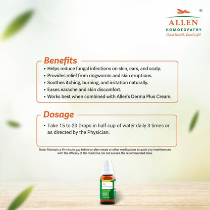 Allen A02 Anti-Fungal for Healthy Skin & Skin Wellness Support