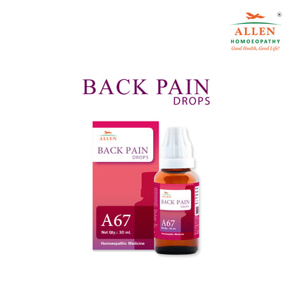A67 Back Pain Drops
