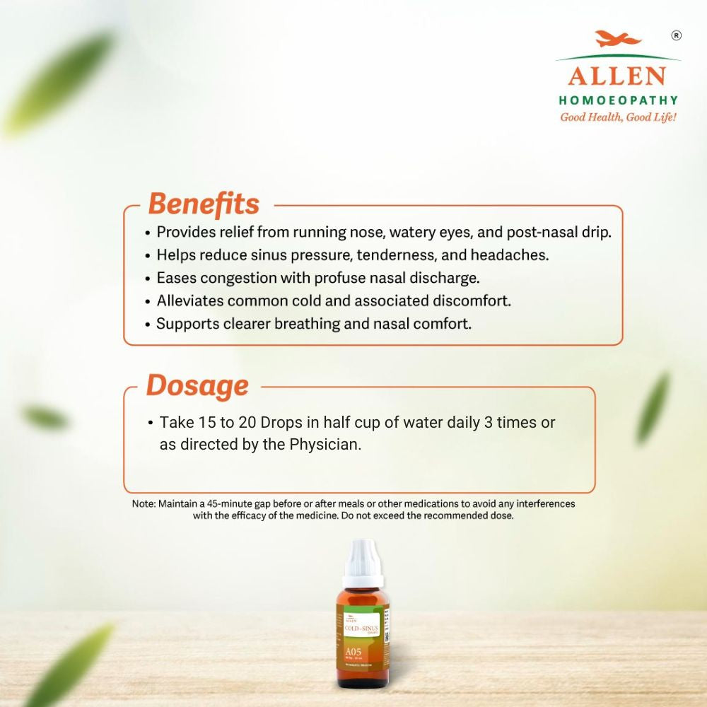 A05 Cold Sinus Drops