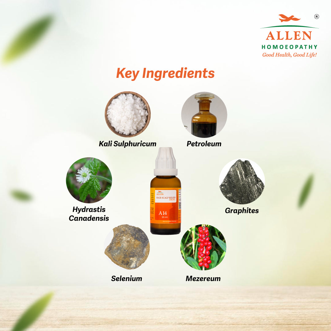 A14 Hair Scalp Relief Drops