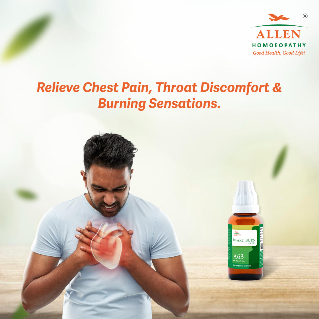 A63 Heart Burn Drops