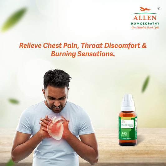 A63 Heart Burn Drops