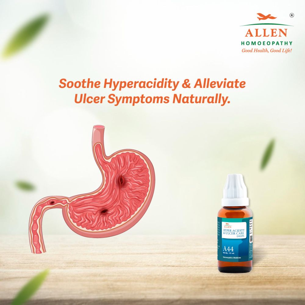 A44 Hyper Acidity & Ulcer Care Drops