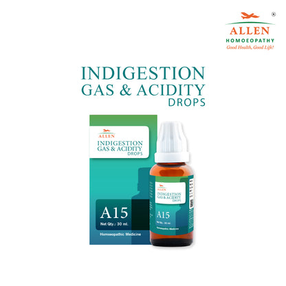 A15 Indigestion Gas & Acidity Drops