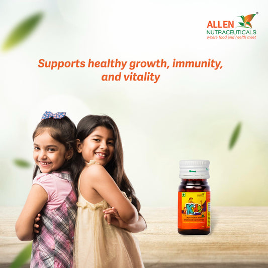 Kids (Multivitamin with Vitamin D3 & Zinc Drops)