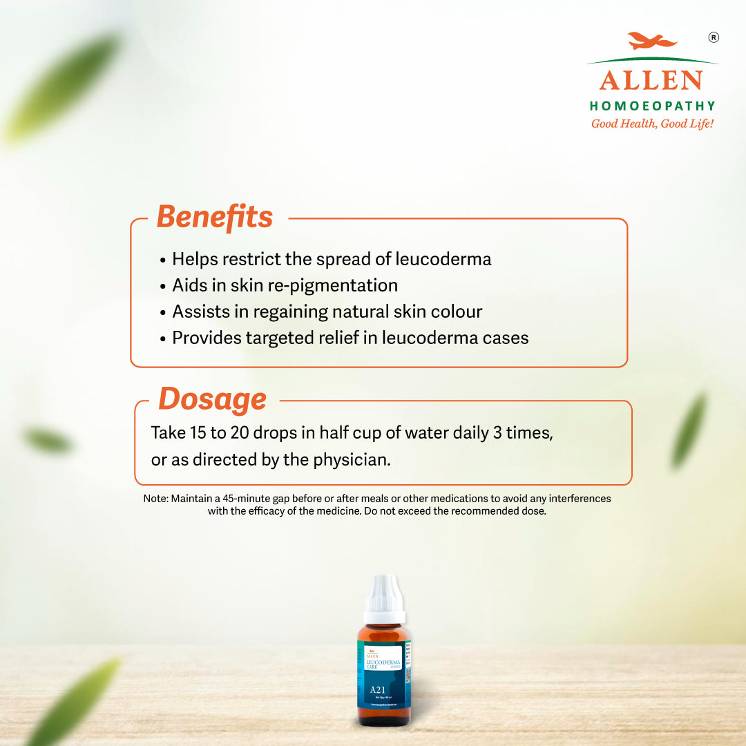 A21 Leucoderma Care Drops