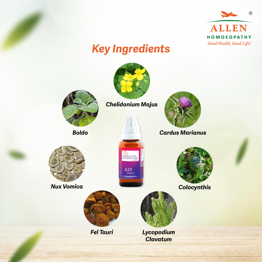 A23 Liver & Gall Bladder Care Drops