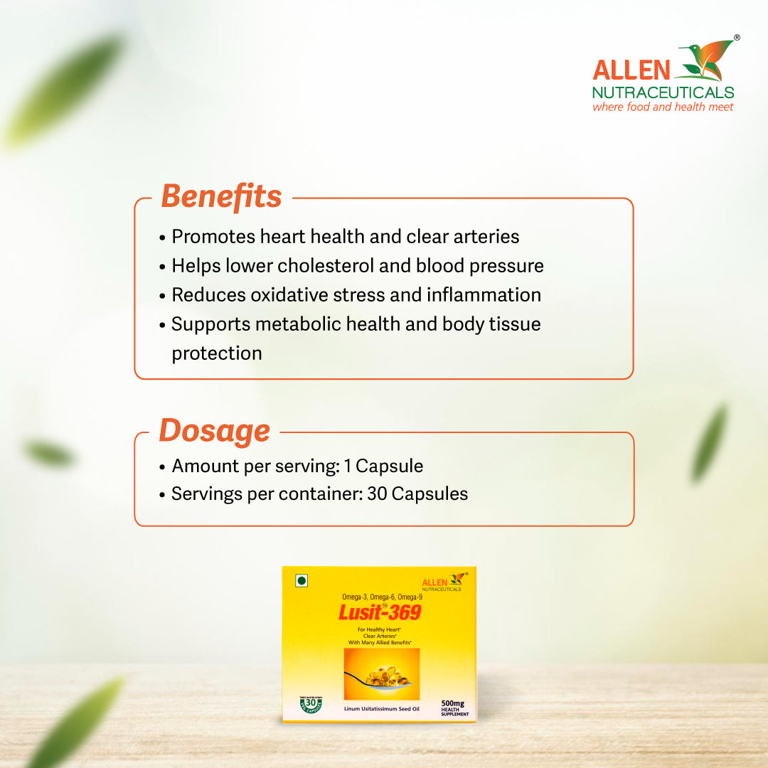 Lusit - 369 (OMEGA-3,OMEGA-6,OMEGA-9)