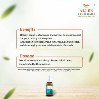 A72 Menopause Care Drops