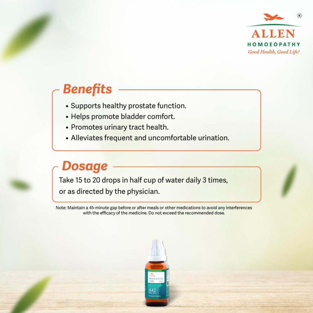 A42 Prostatitis Care Drops
