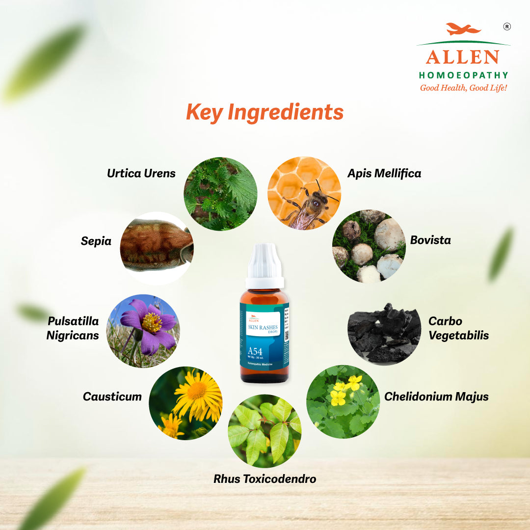 A54 Skin Rashes Drops
