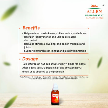 Uric Acid Drops