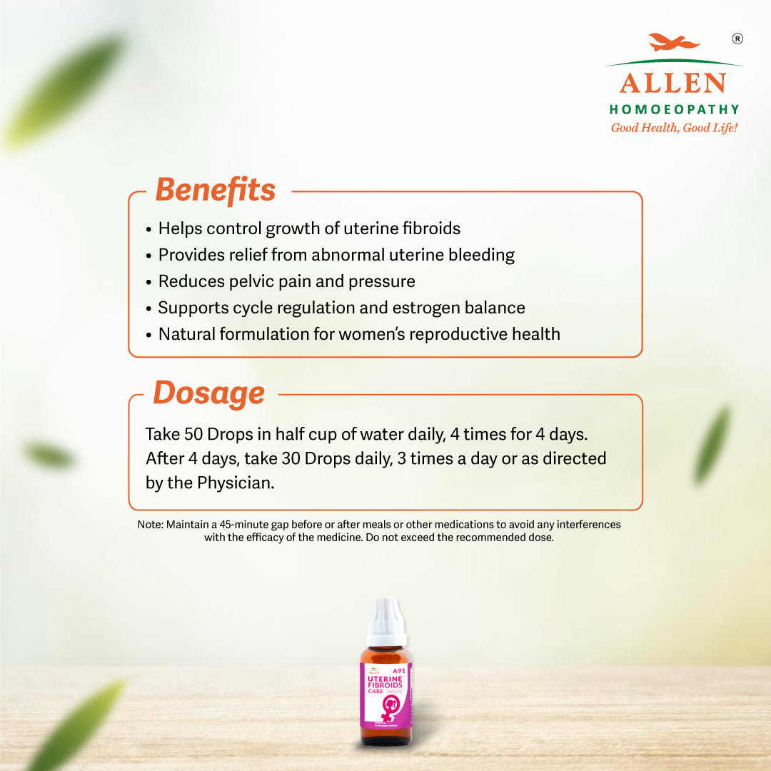 A91 Uterine Fibroids Care Drops
