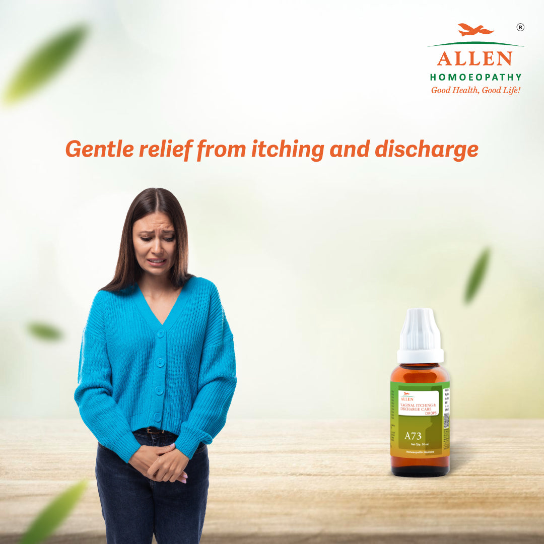 A73 Vaginal Itching & Discharge Care Drops