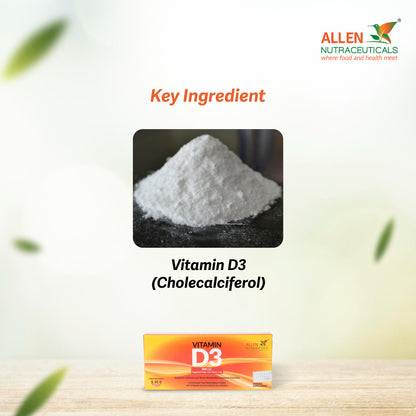 Vitamin D3 (CALCIUM & BONE SUPPORT)
