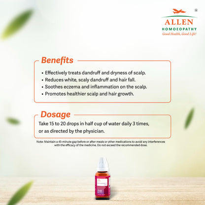 A46 Anti Dandruff Drops
